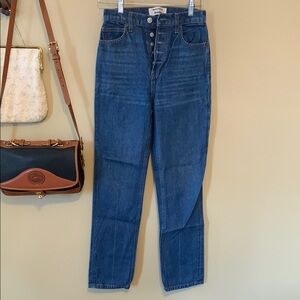 Reformation High Rise Blue Jeans